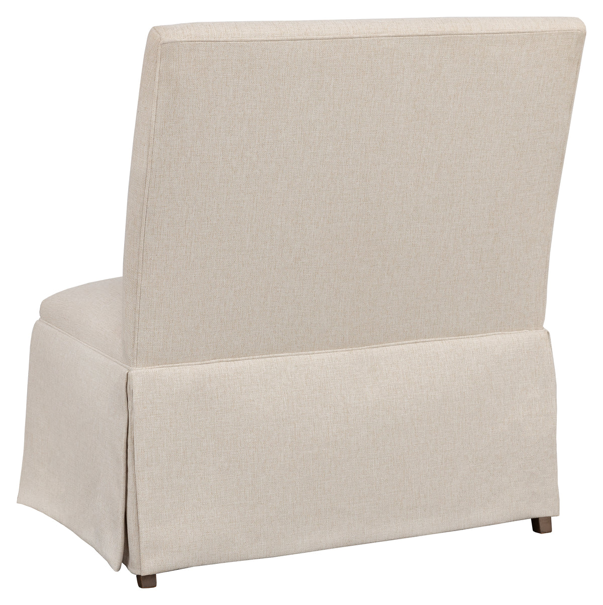 Straight Back Skirted Armless Banquette 36" (1271-36-T) - Fairfield Chair