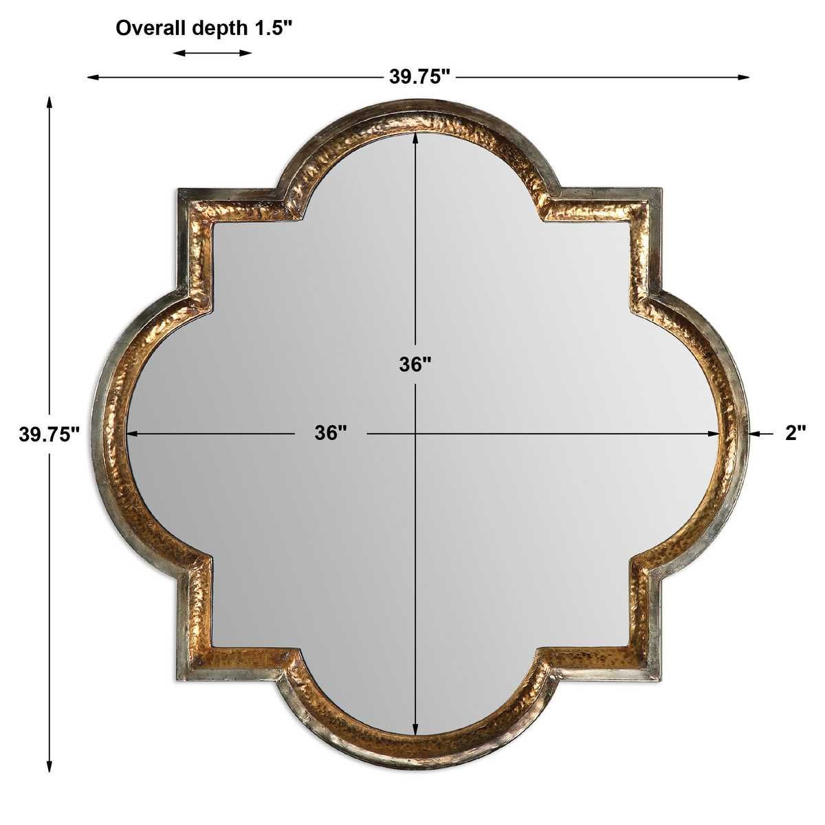 Lourosa Quatrefoil Mirror – Mirrors by Uttermost | Sutter & Vale