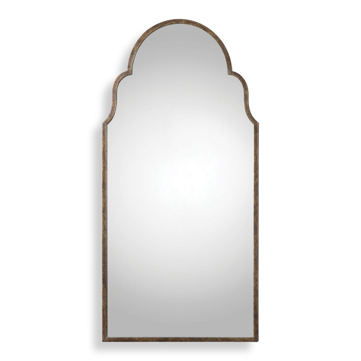 Brayden Tall Arch Mirror, Bronze – Mirrors by Uttermost | Sutter & Vale