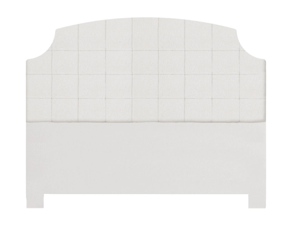 Arched Scalloped 66" Biscuit Tuft King Headboard (12BU-KH) - Fairfield Chair