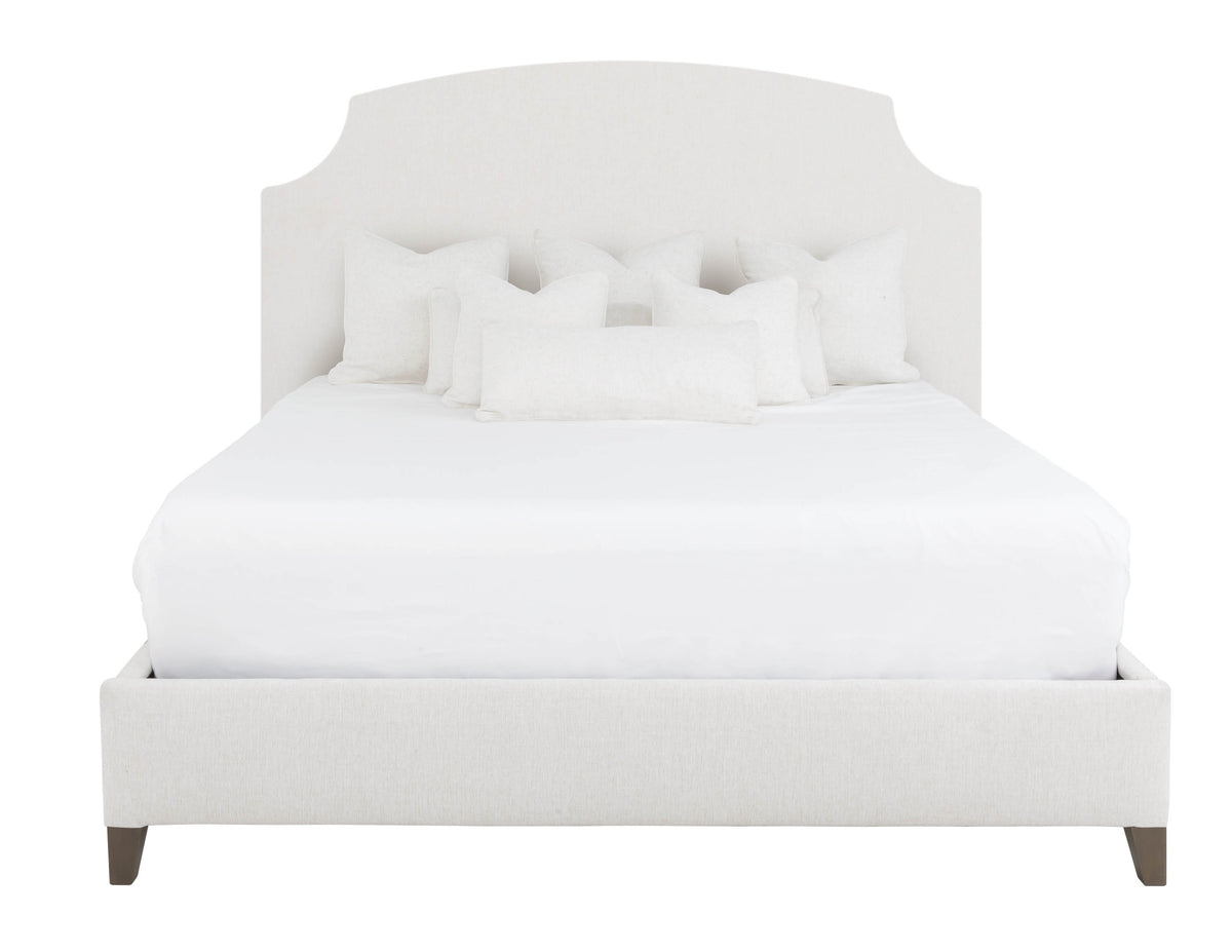 Arched Scalloped 66" Plain King Bed (12PT-KB-M) - Fairfield Chair