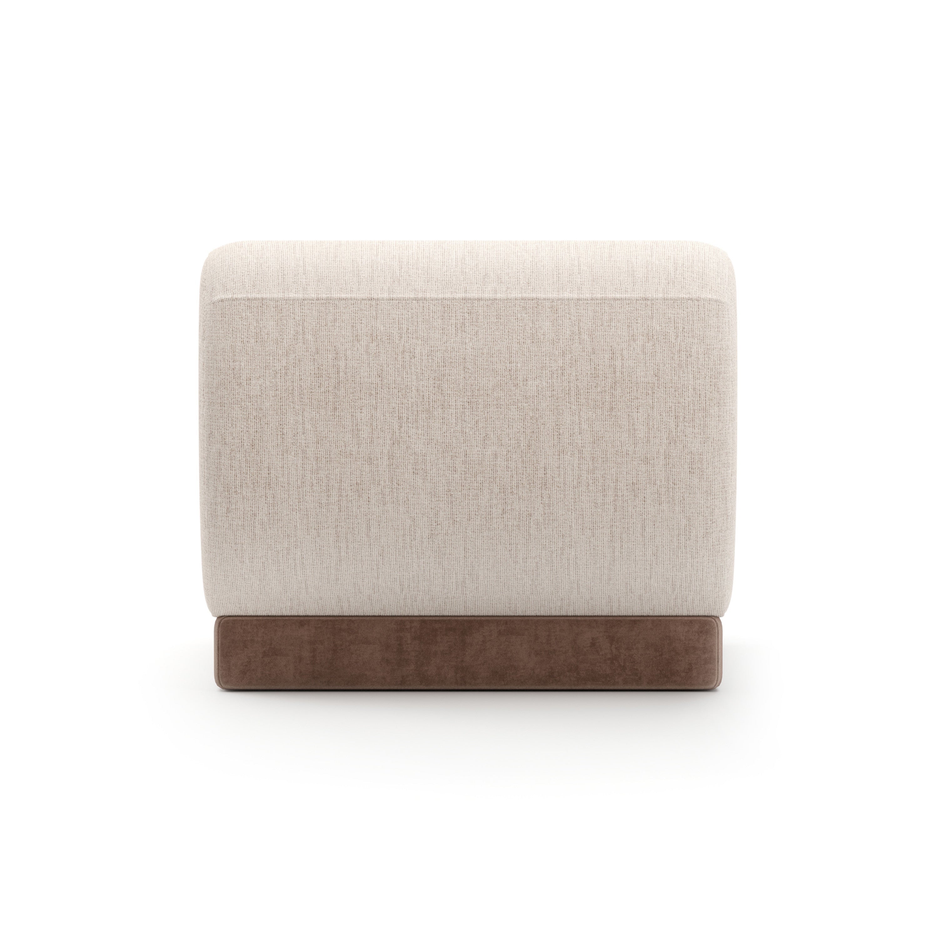 Seta Armless Chair Oatmeal