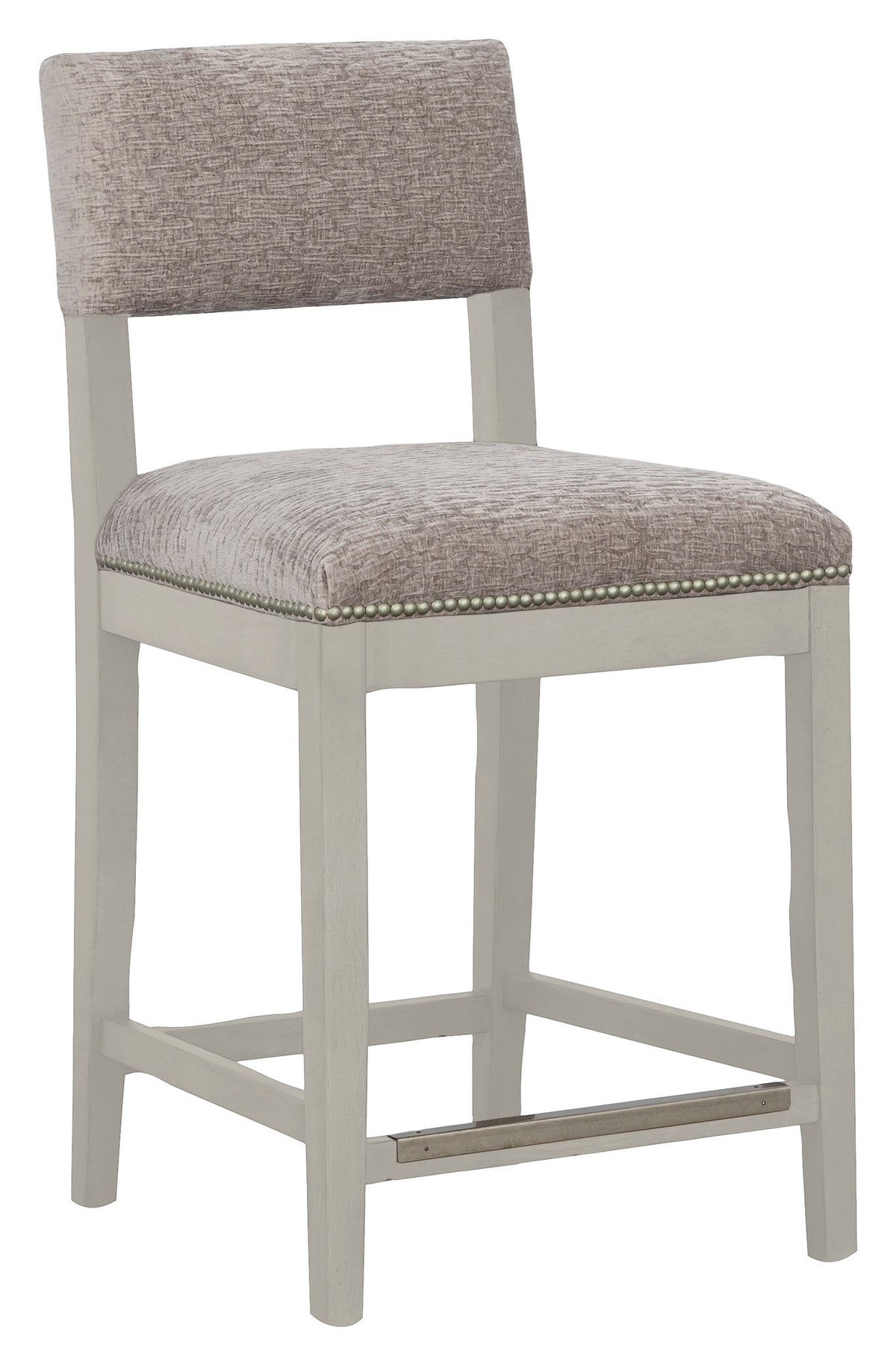 Silas Leather Armless Counter Stool (L-1300-C7-S) - Fairfield Chair