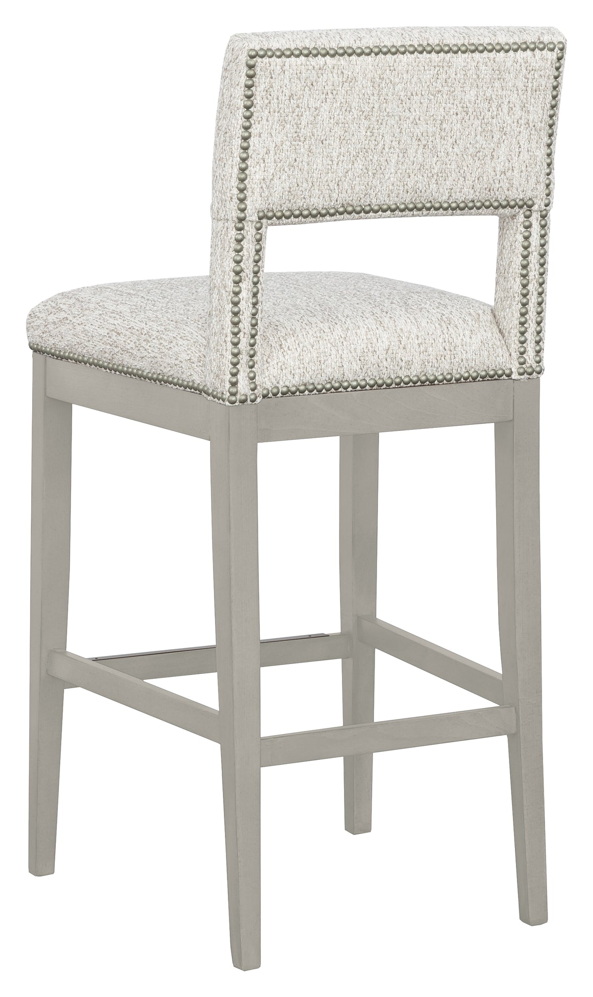 Arie Leather Armless Bar Stool (L-1302-07-S) - Fairfield Chair