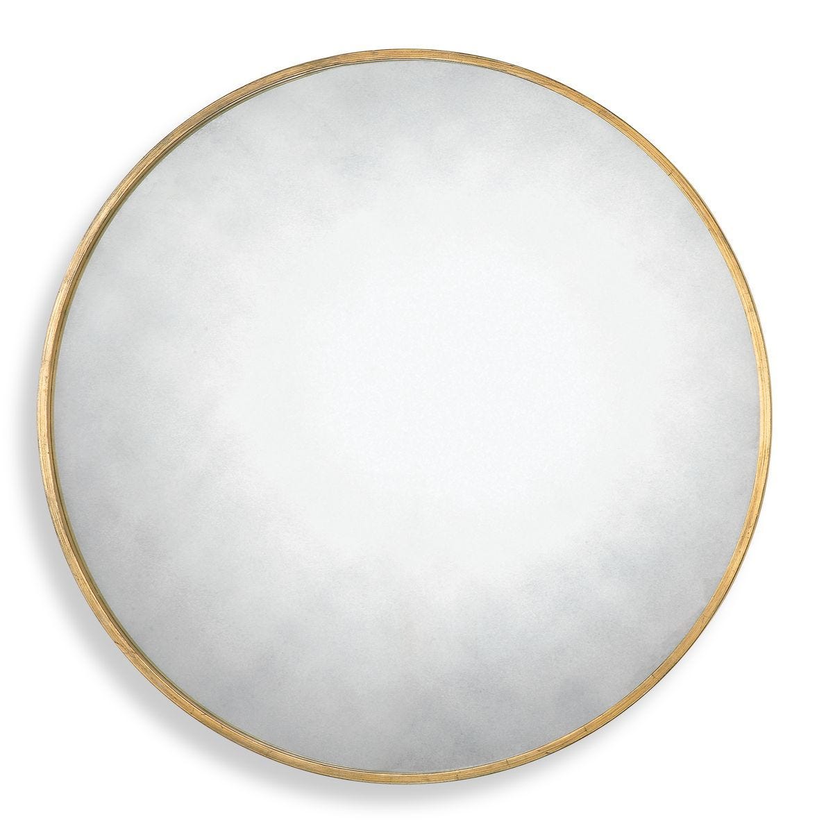 Junius Round Mirror, Gold – Mirrors by Uttermost | Sutter & Vale