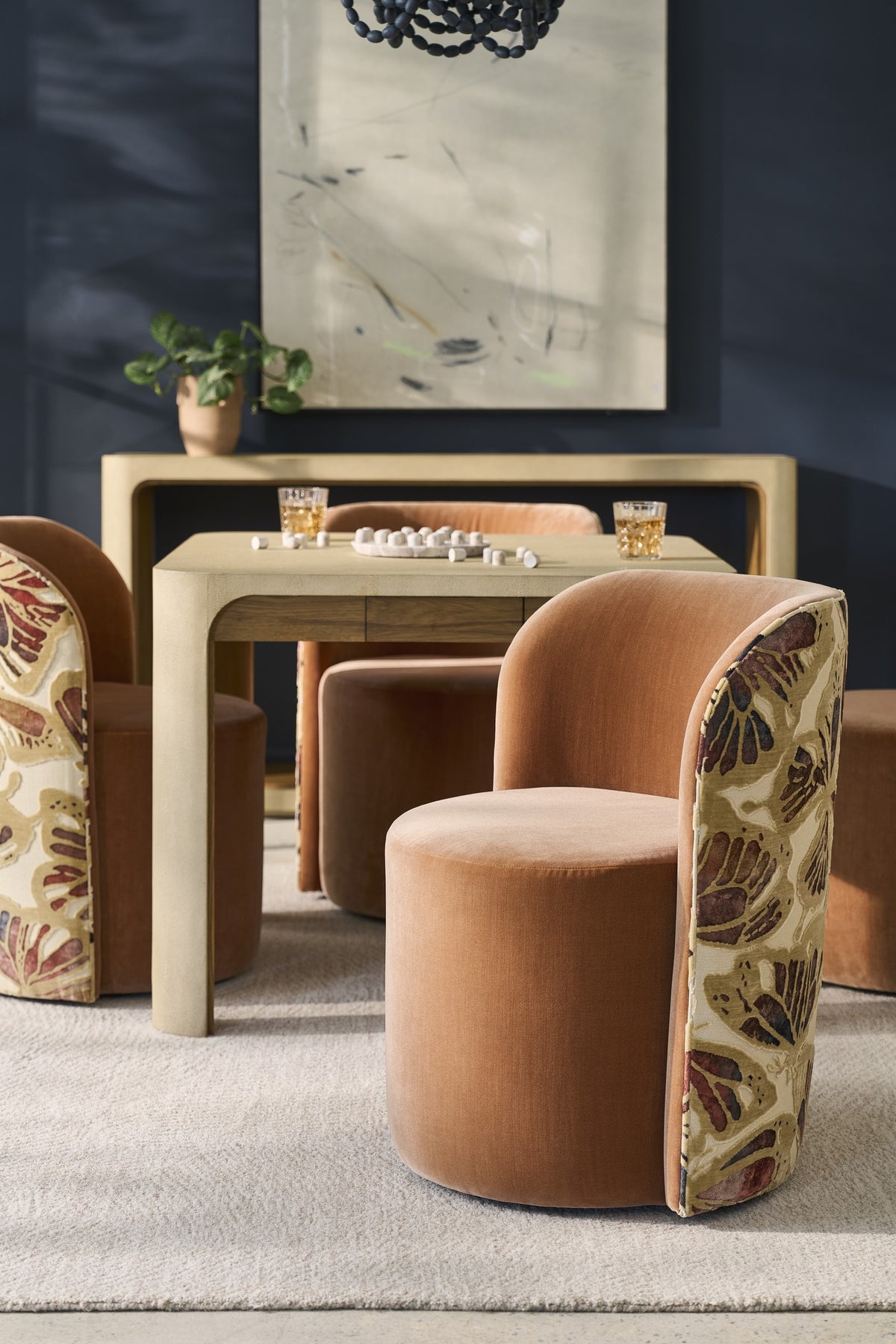Socrates Barrell Back Dining Chair (1401-05) - Fairfield Chair