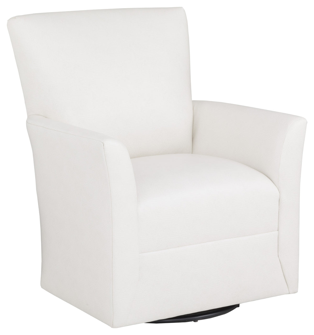 Charlotte Leather Swivel Chair (L-1409-31) - Fairfield Chair