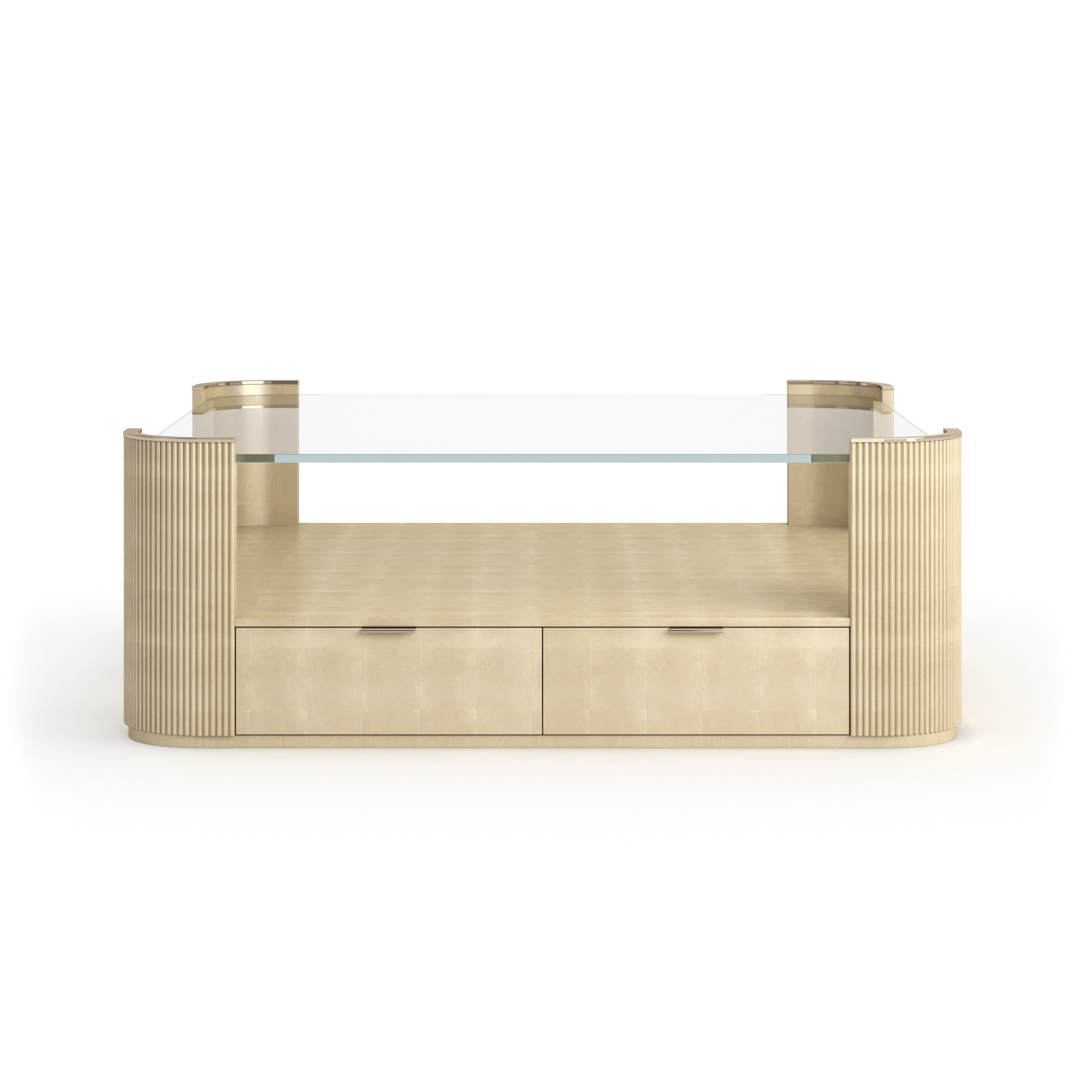 Love Square Cocktail Table - Oracle – Cocktail Tables by Caracole | Sutter & Vale