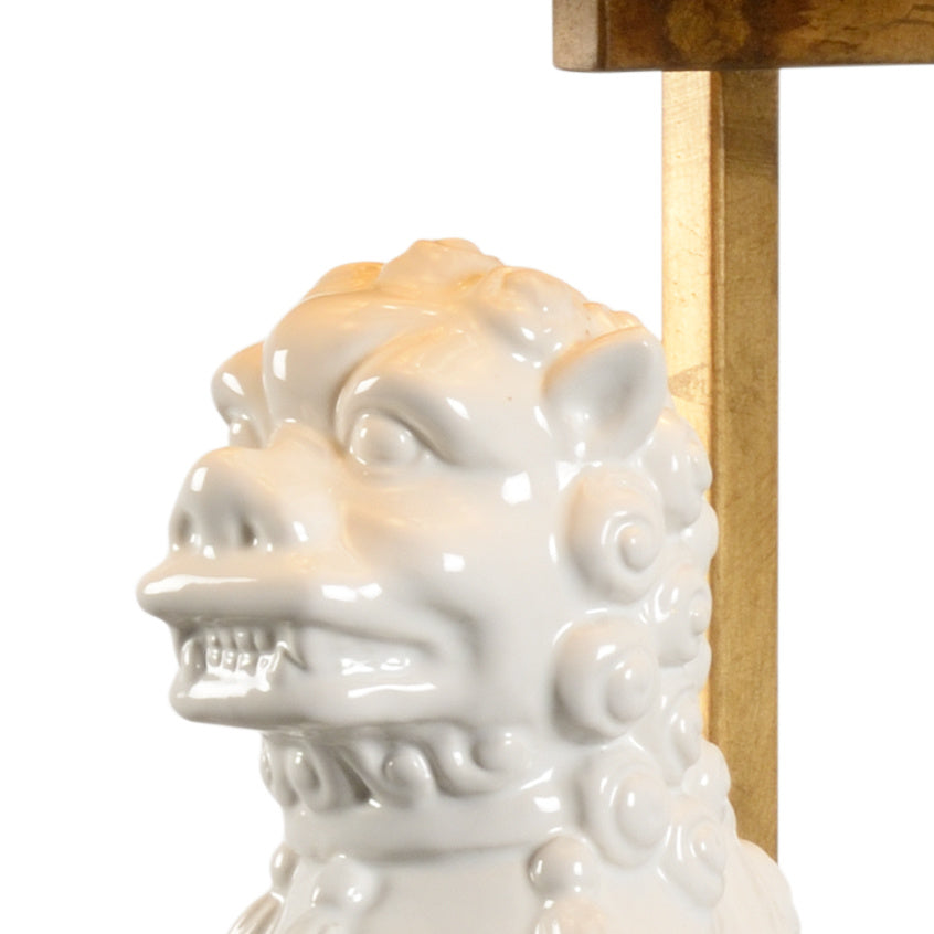 Chinese Dog Lamp in 29.5 / Ceramic/Porcelain - Chelsea House