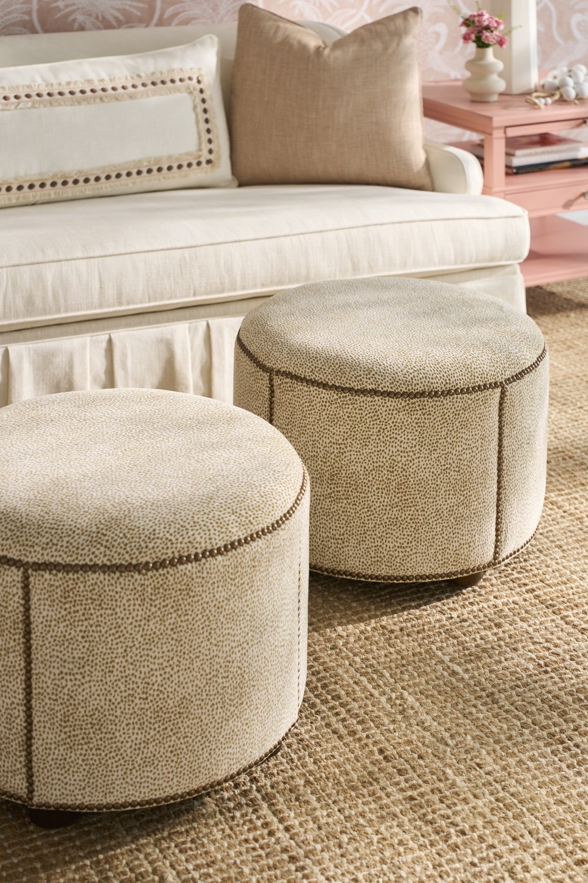 Cameron Ottoman (1500-20) - Fairfield Chair