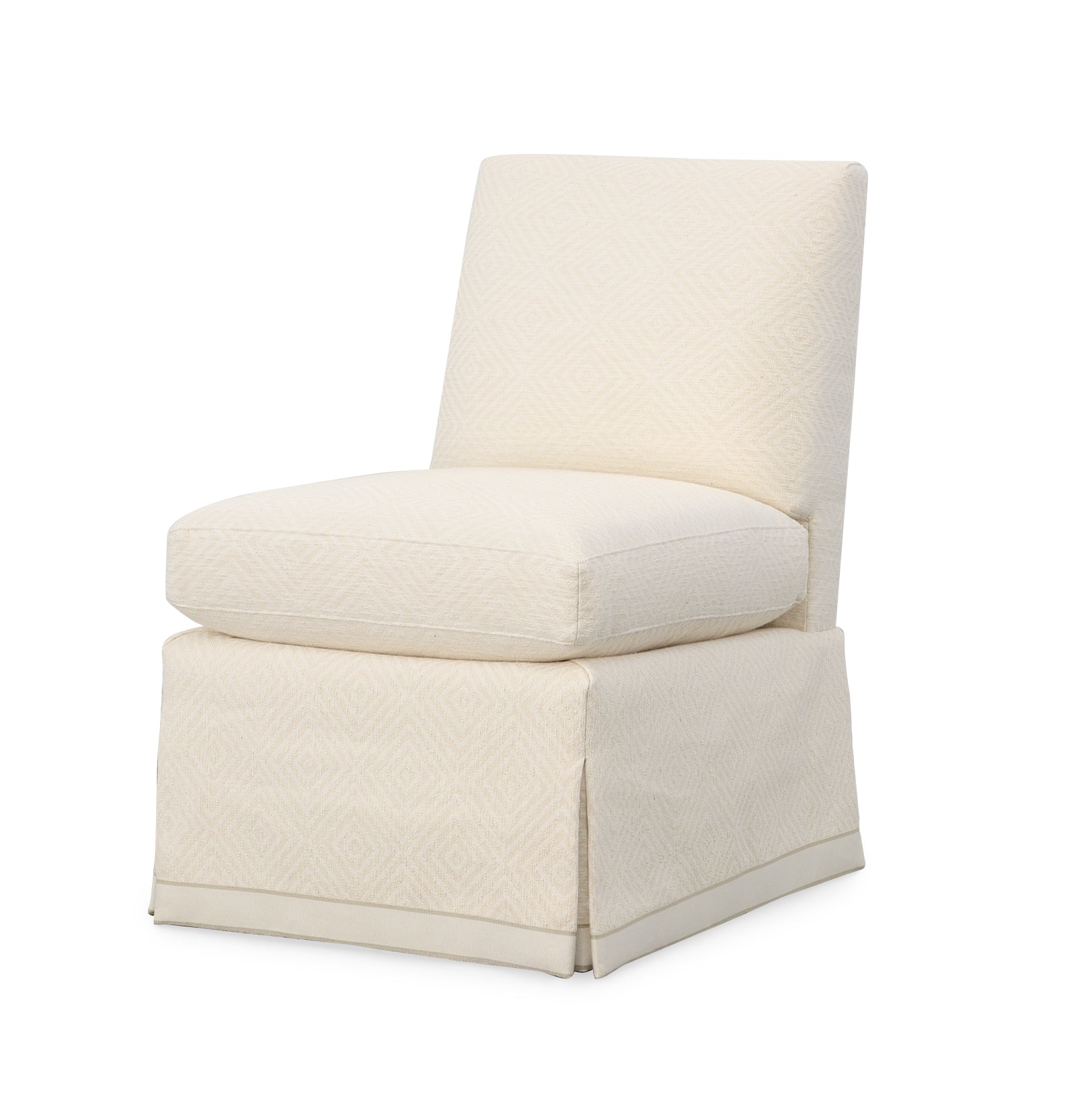 Eton Skirted Swivel Chair