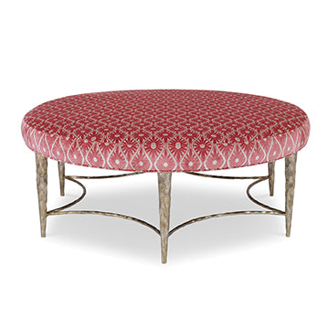 Chiseled Cocktail Ottoman