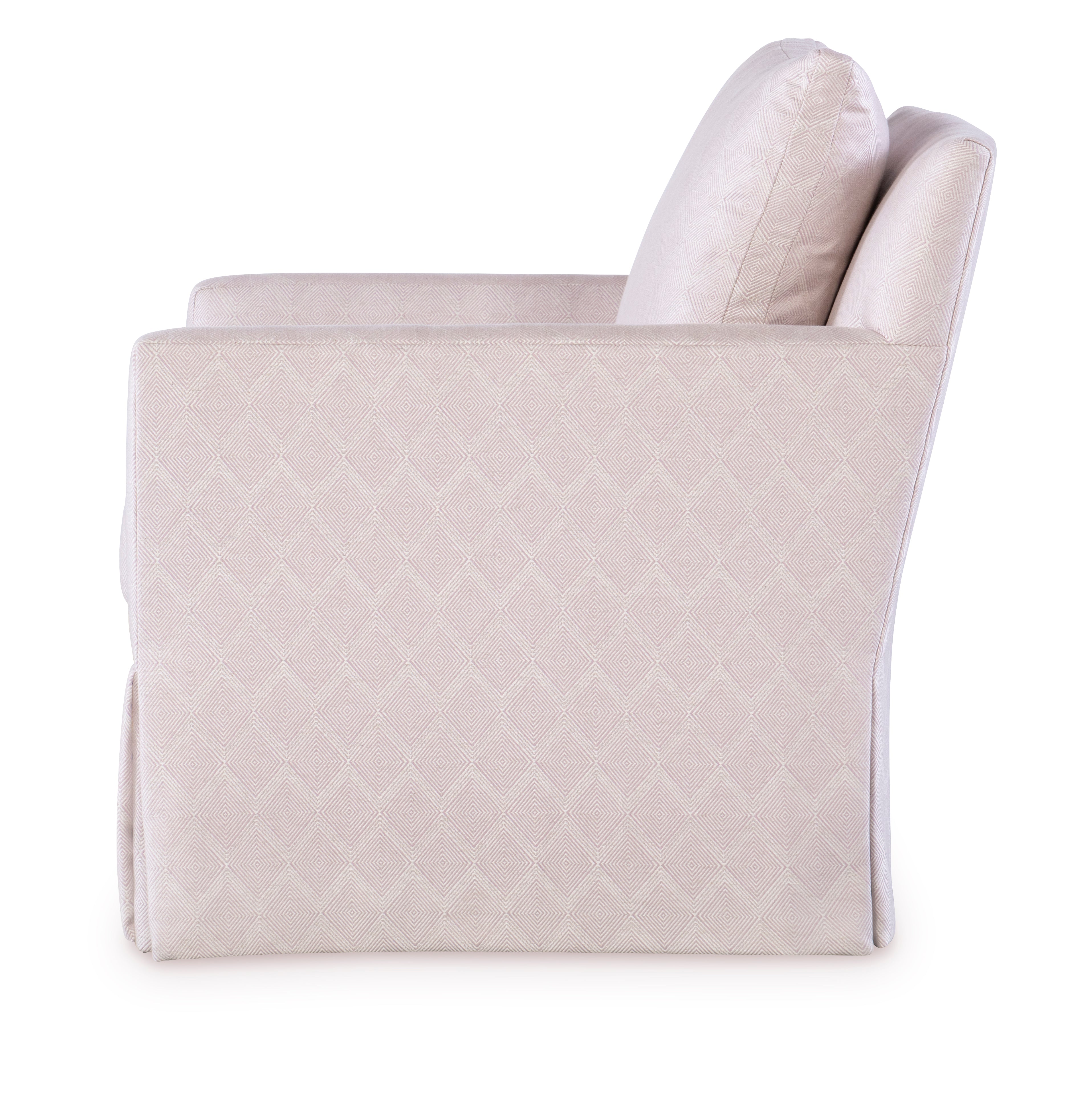 Mason Skirted Swivel Chair