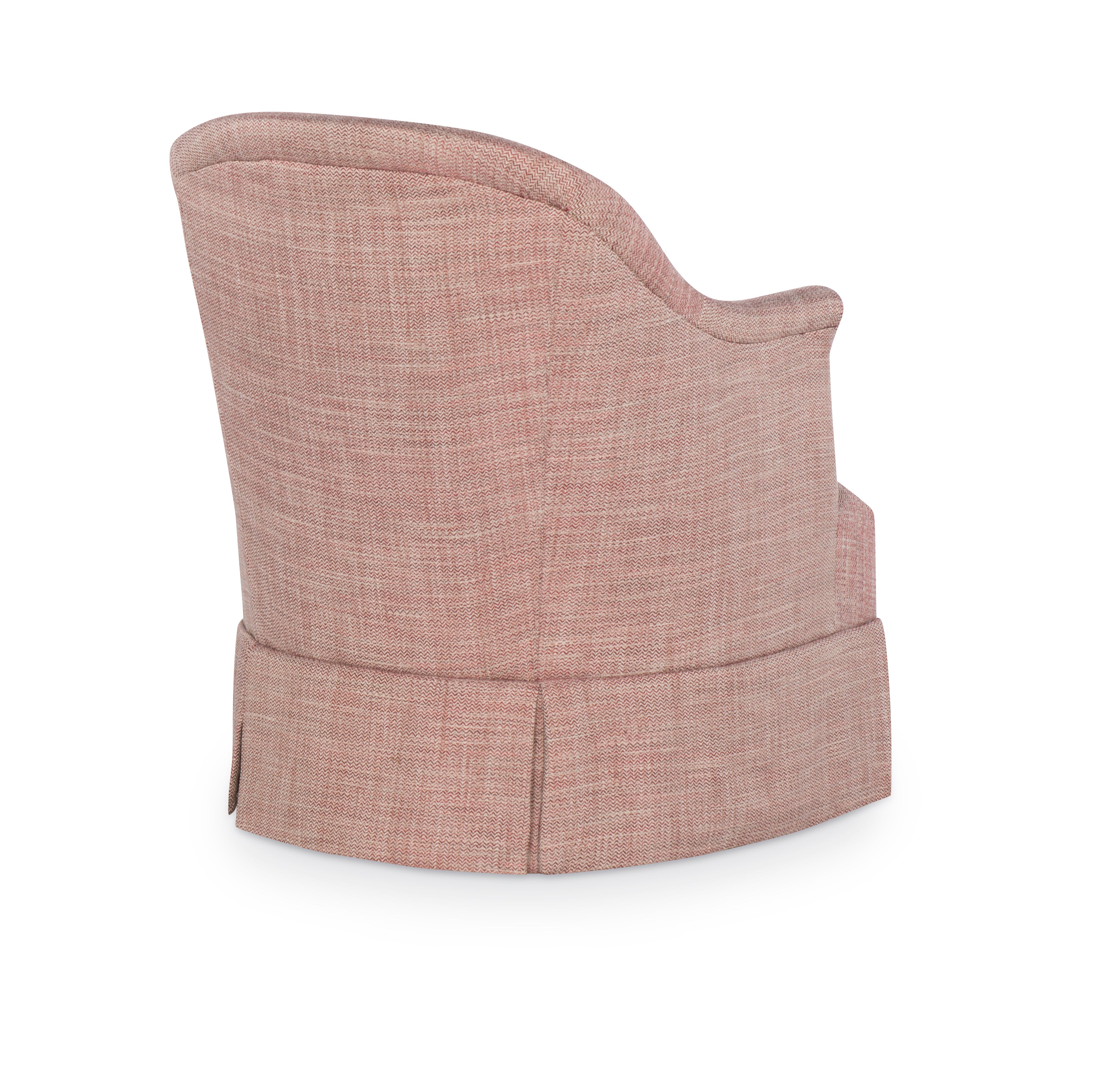 Romain Skirted Swivel Chair