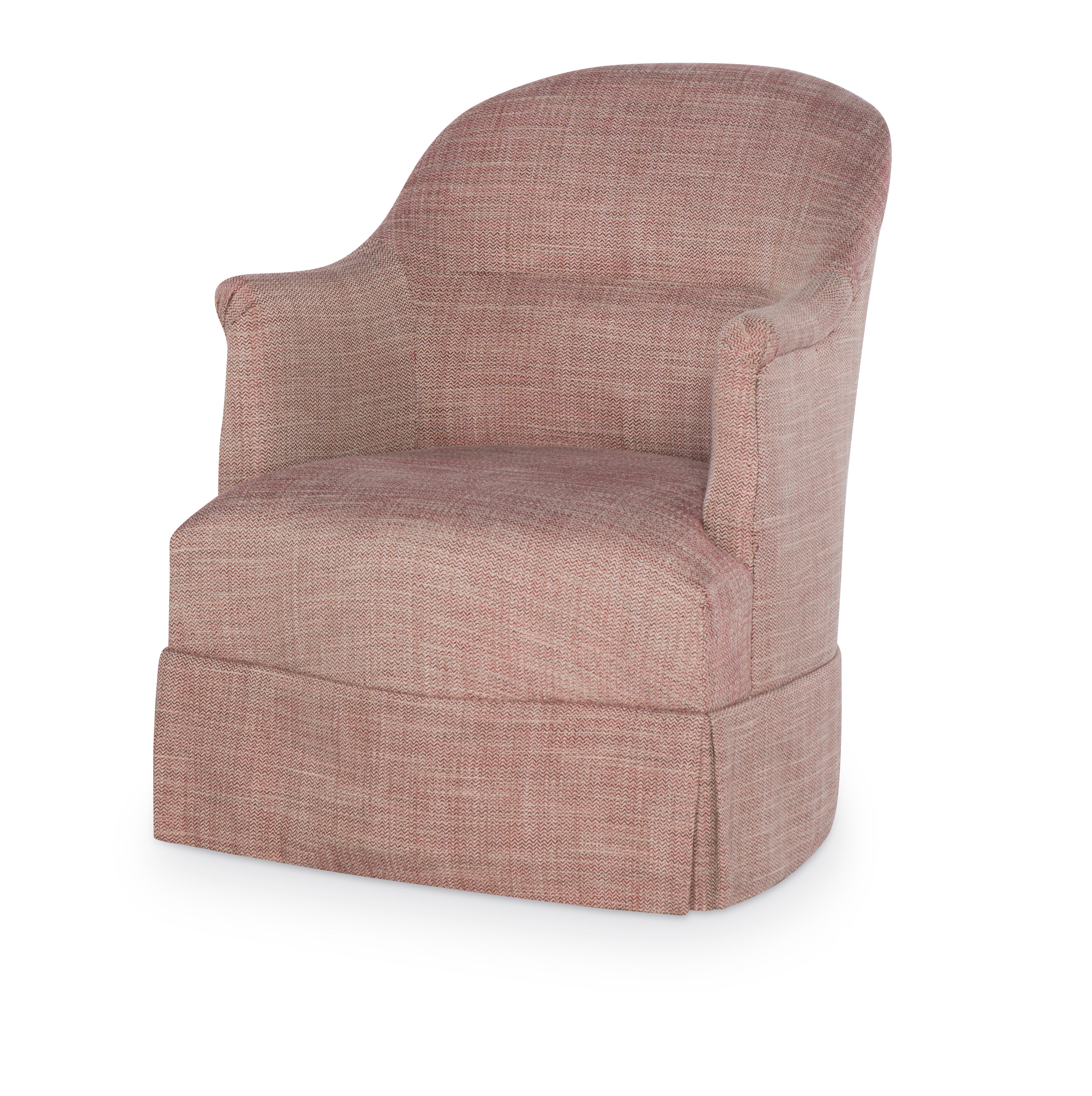 Romain Skirted Swivel Chair