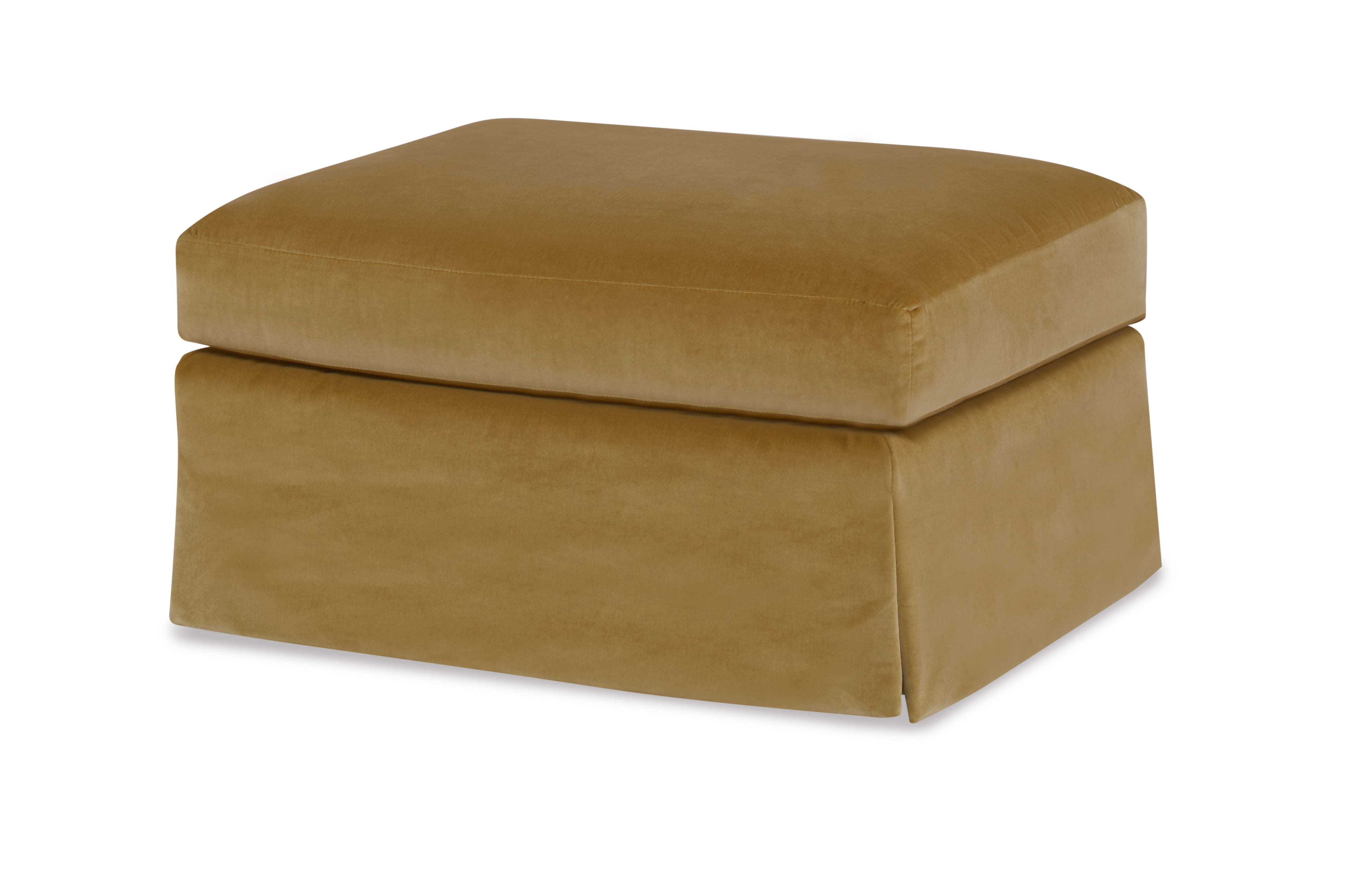 Antonio Skirted Ottoman