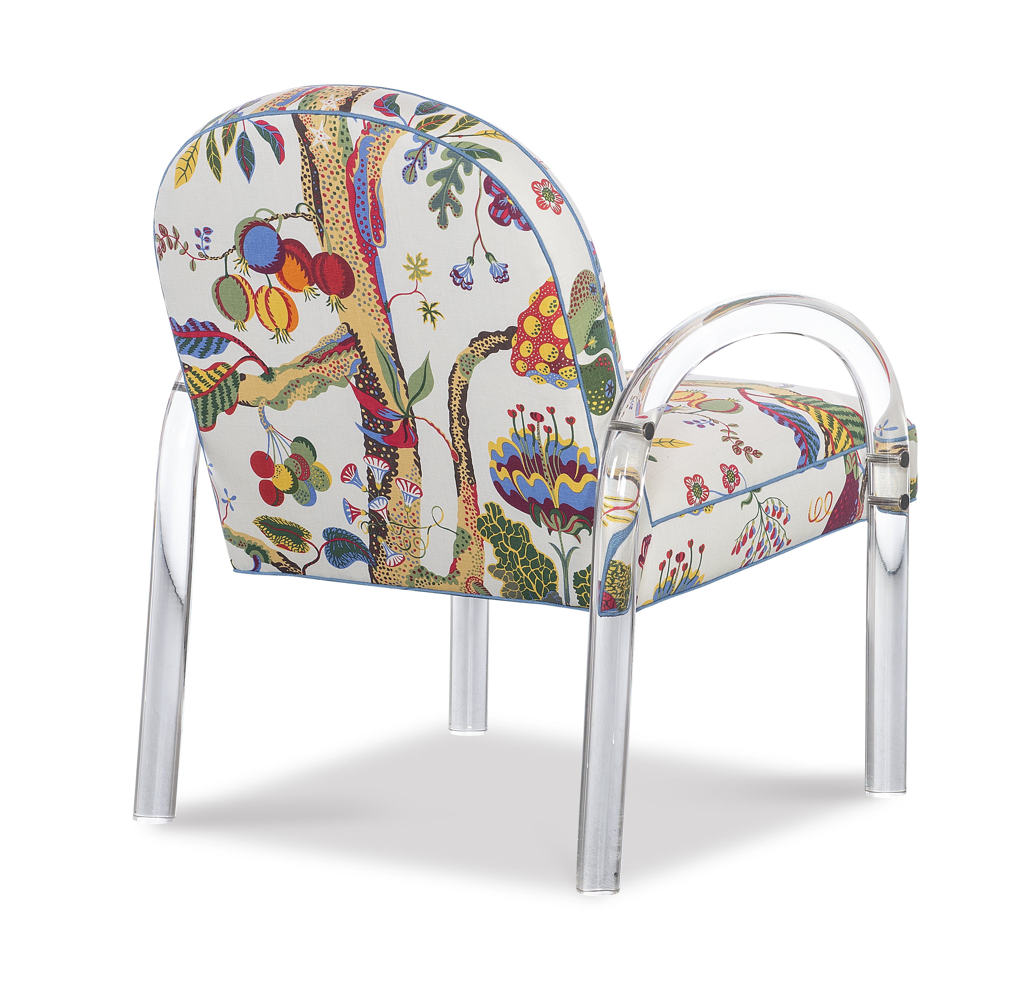 Elva Acrylic Arm Chair