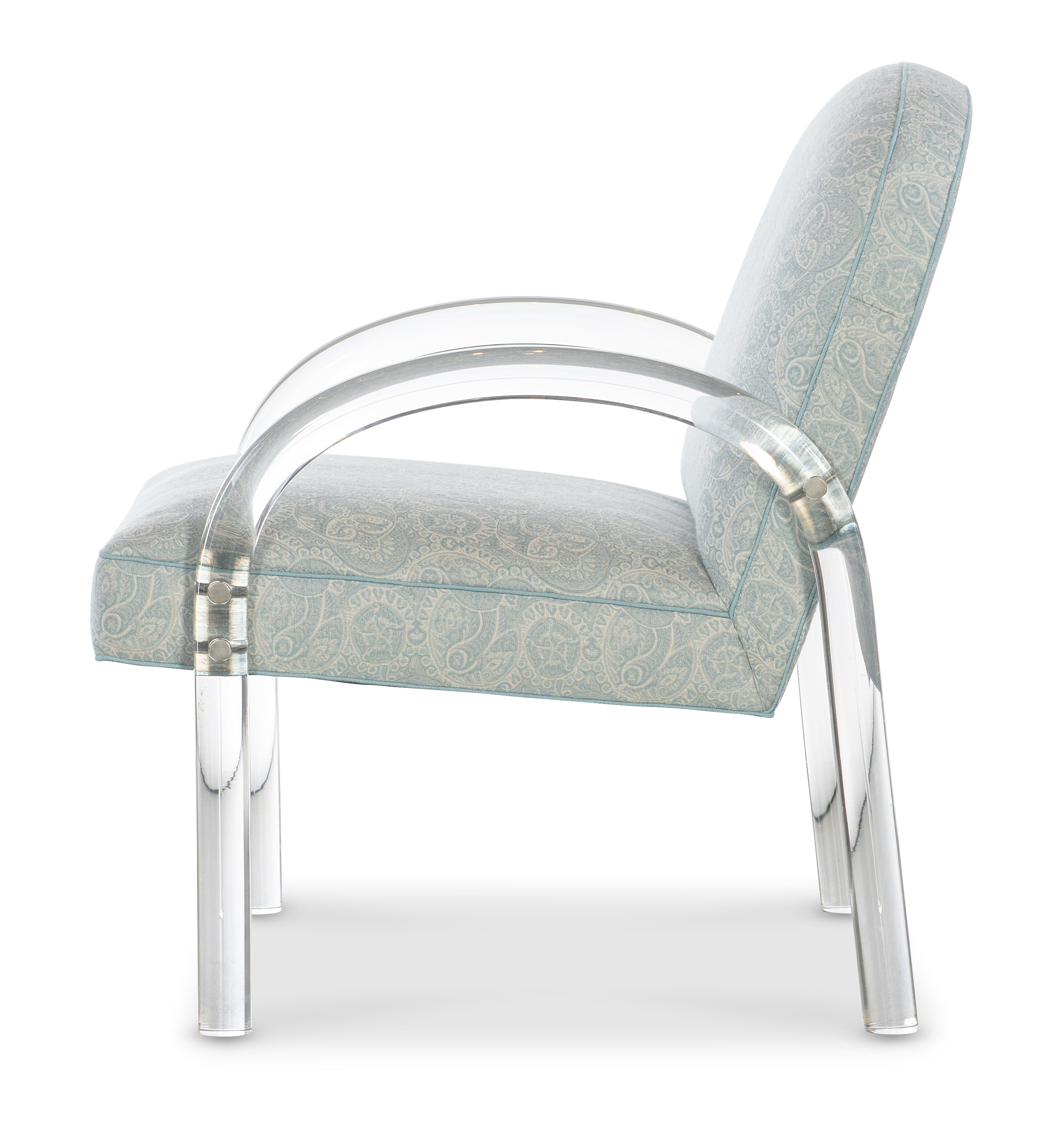 Elva Acrylic Arm Chair