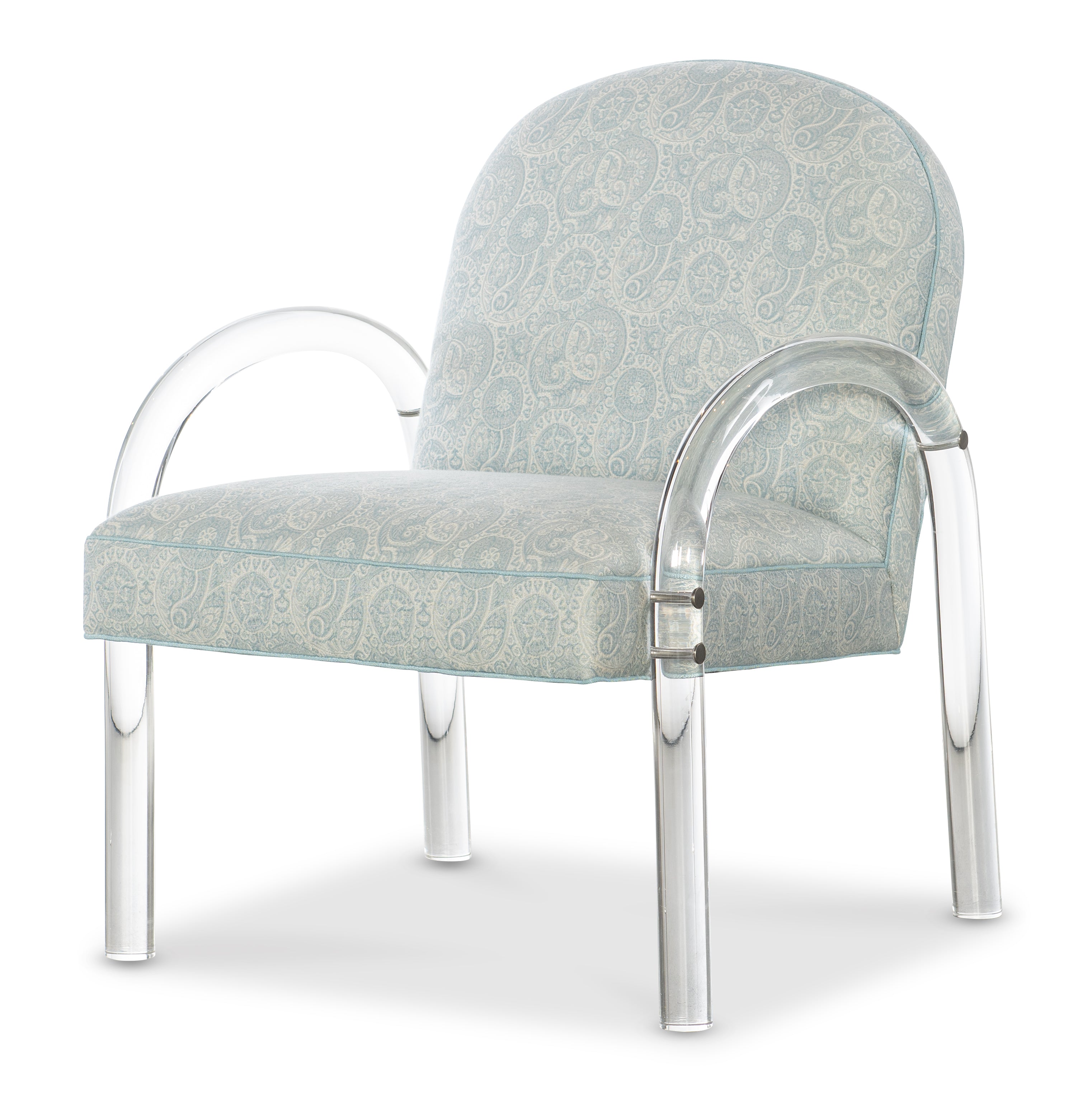 Elva Acrylic Arm Chair