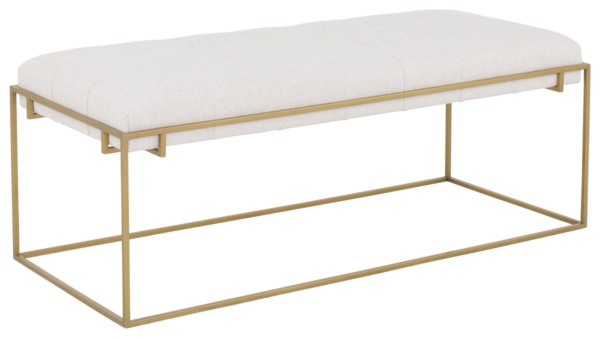 Soren Leather Rectangular Ottoman (L-1609-52-6) - Fairfield Chair