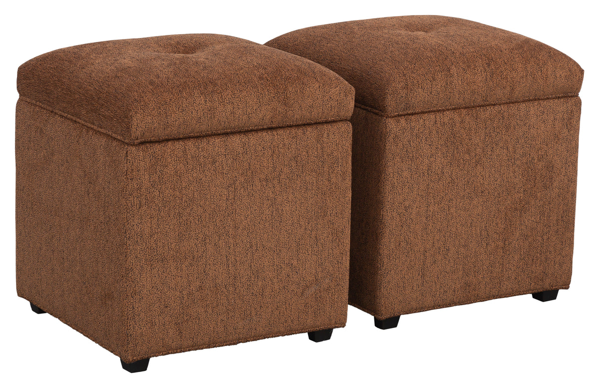 Kaplan Leather Storage Ottoman (L-1672-22) - Fairfield Chair