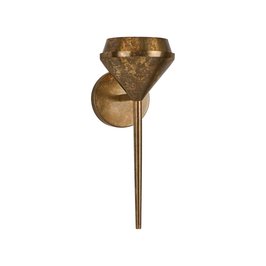 Ramsey Sconce - Weathered Brass