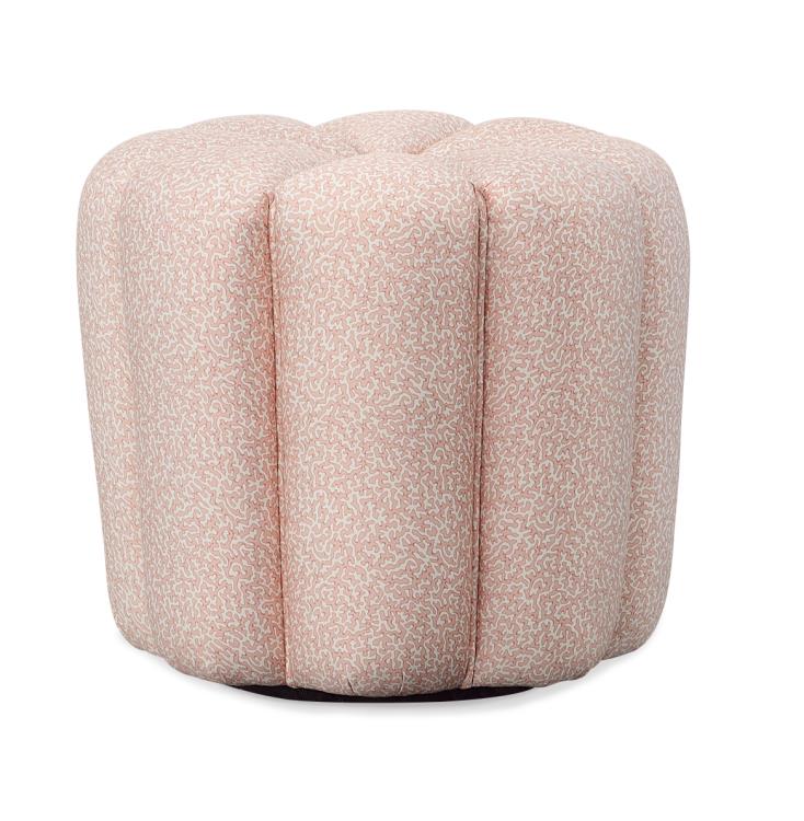 Petal Swivel Ottoman