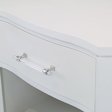 Halley Nightstand - Arctic White – Ambella Home