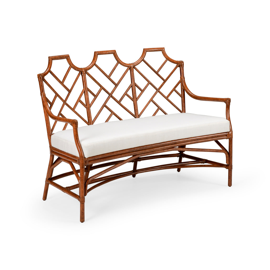 Godwin Bench - Natural in 38.5 / Rattan - Chelsea House