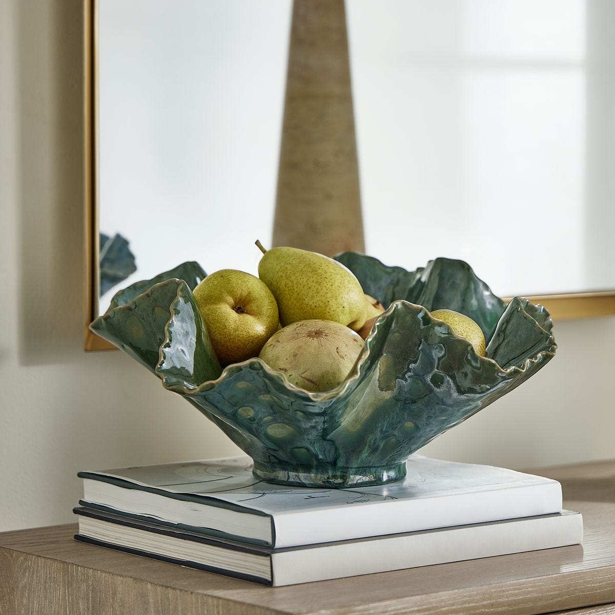 Verdant Bloom Indoor-Outdoor Bowl