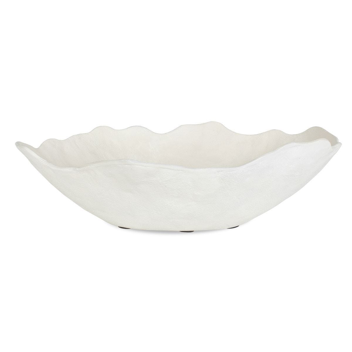 Obscura Indoor-Outdoor Bowl, Warm White – Wall Decor by Uttermost | Sutter & Vale