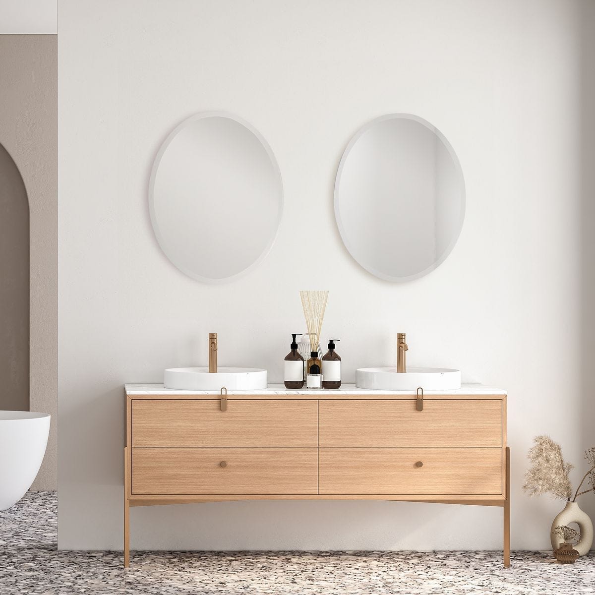 Vanity Oval Mirror – Mirrors by Uttermost | Sutter & Vale