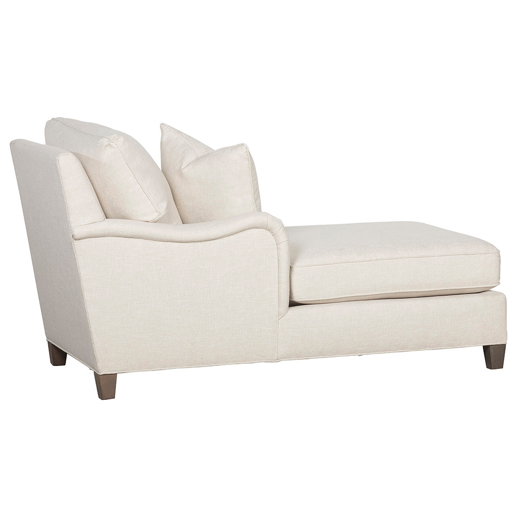 English Arm Left Arm Facing Chaise (1EKT-27) - Fairfield Chair