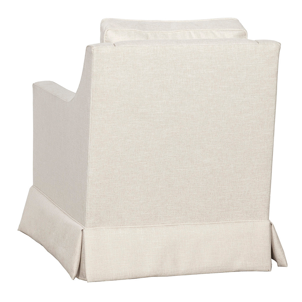Welted Slope Arm Lounge Chair (1LBS-01) - Fairfield Chair