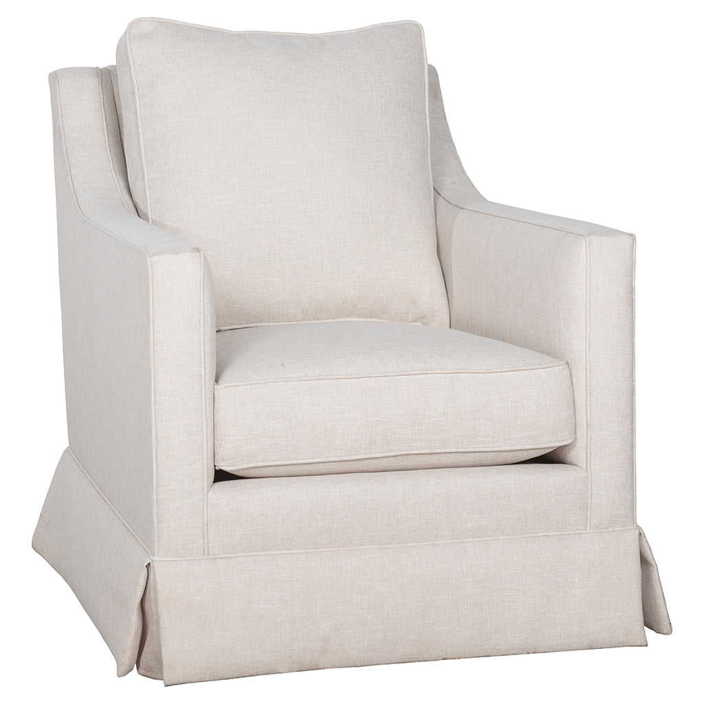 Welted Slope Arm Swivel Glider (1LBS-32) - Fairfield Chair