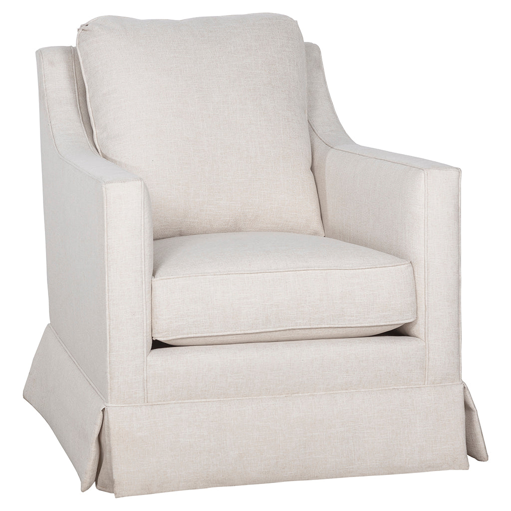Welted Slope Arm Swivel Glider (1LKS-32) - Fairfield Chair