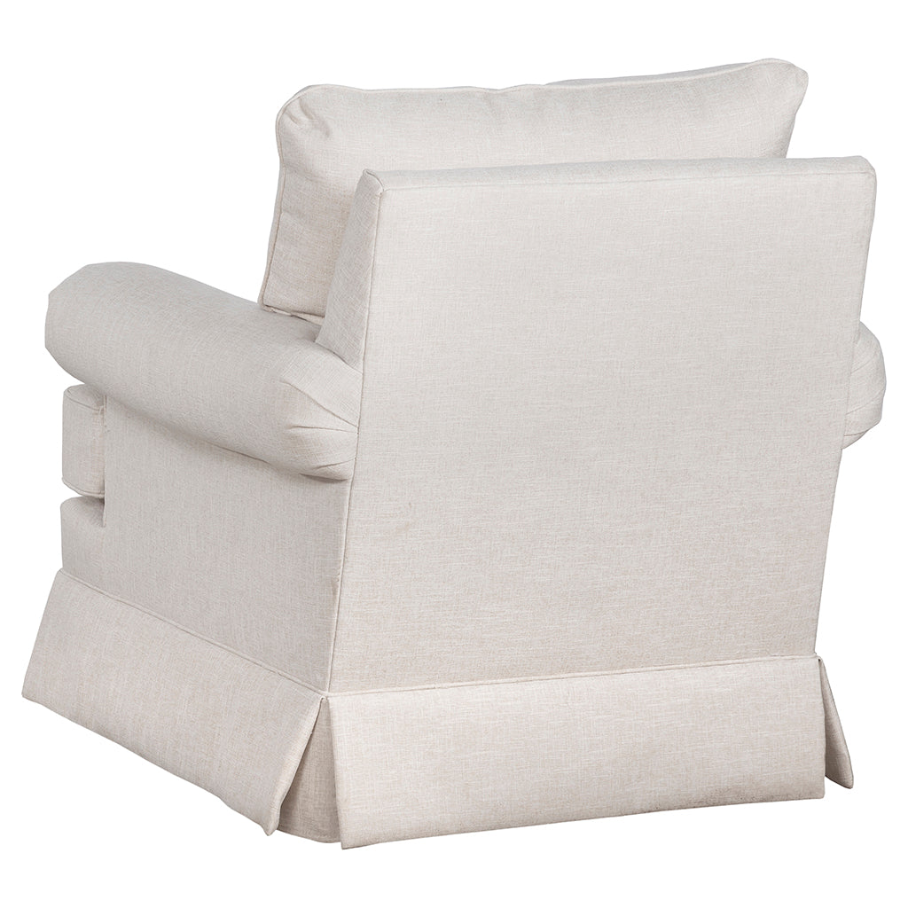 Welted Panel Arm Swivel Glider (1PKS-32) - Fairfield Chair