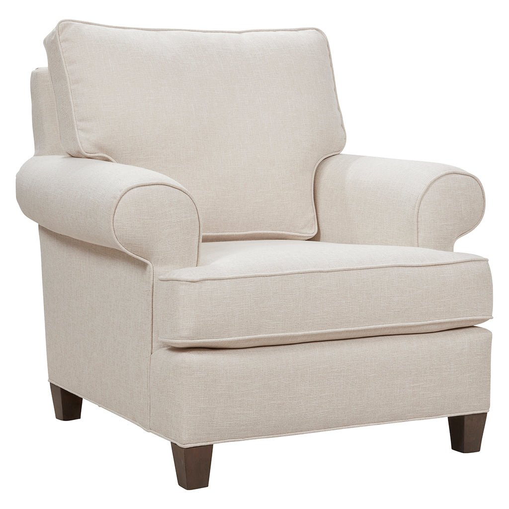 Welted Sock Arm Lounge Chair (1SBT-01) - Fairfield Chair