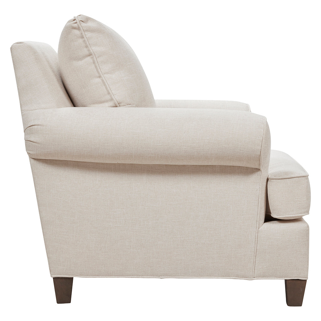 Welted Sock Arm Lounge Chair (1SKT-01) - Fairfield Chair