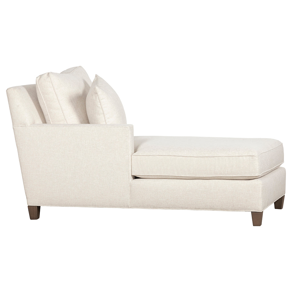 Welted Track Arm Left Arm Facing Chaise (1TBT-27) - Fairfield Chair
