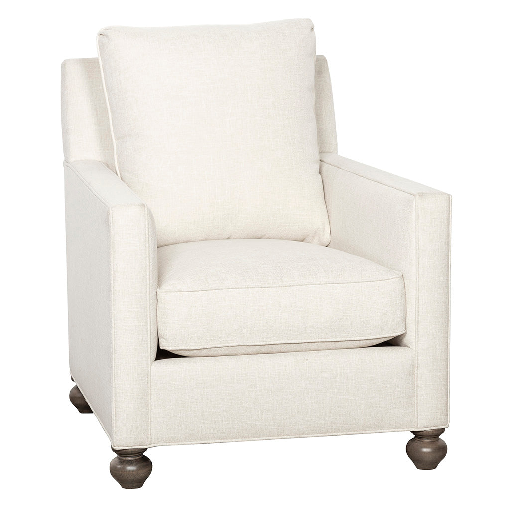 Welted Track Arm Lounge Chair (1TKJ-01) - Fairfield Chair