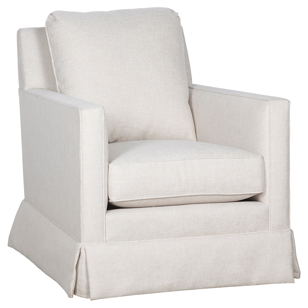 Welted Track Arm Swivel Glider (1TKS-32) - Fairfield Chair