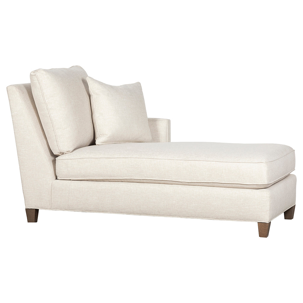 Welted Track Arm Right Arm Facing Chaise (1TKT-26) - Fairfield Chair