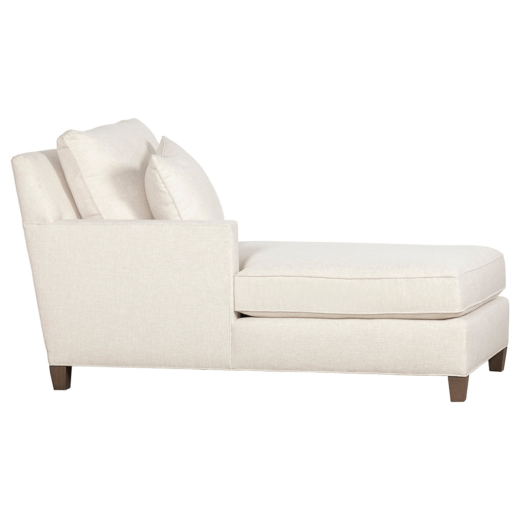 Welted Track Arm Left Arm Facing Chaise (1TKT-27) - Fairfield Chair