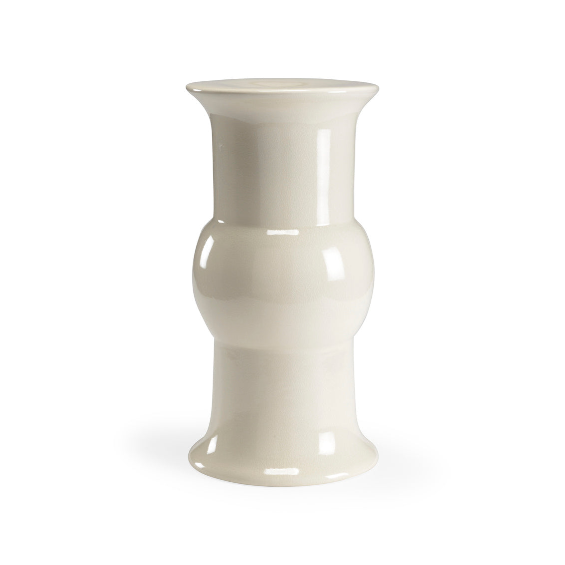 Garden Stool - Cream in 20.5 / Porcelain - Chelsea House