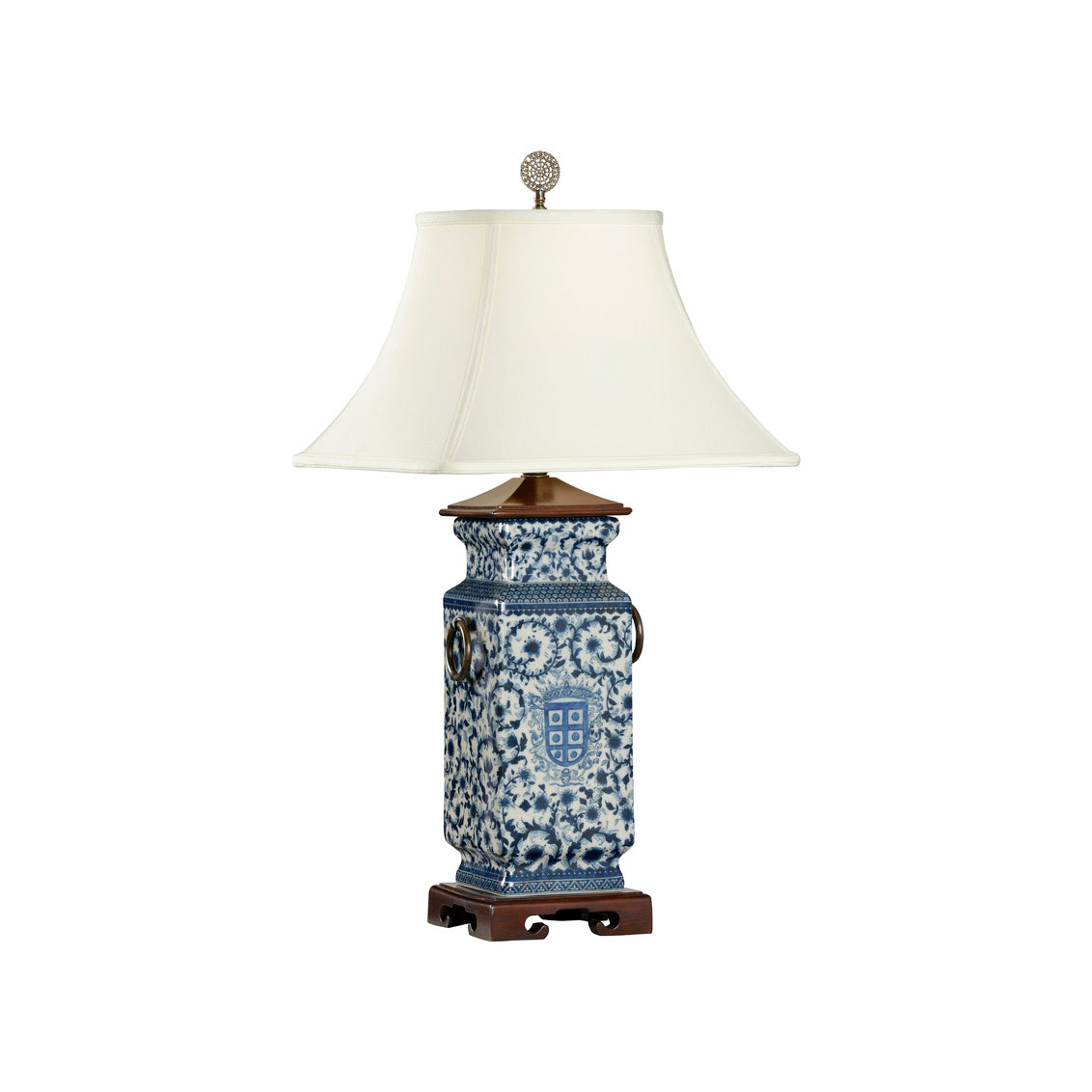 Blue And White Heralds Lamp
