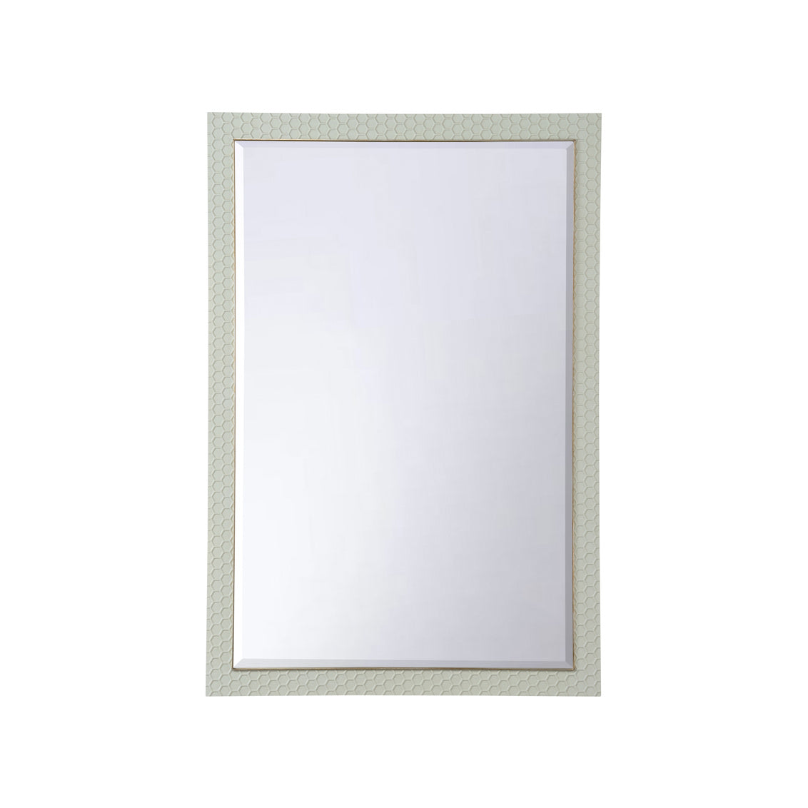 April Mirror - Soft Gray in 42.5 / Resin - Chelsea House