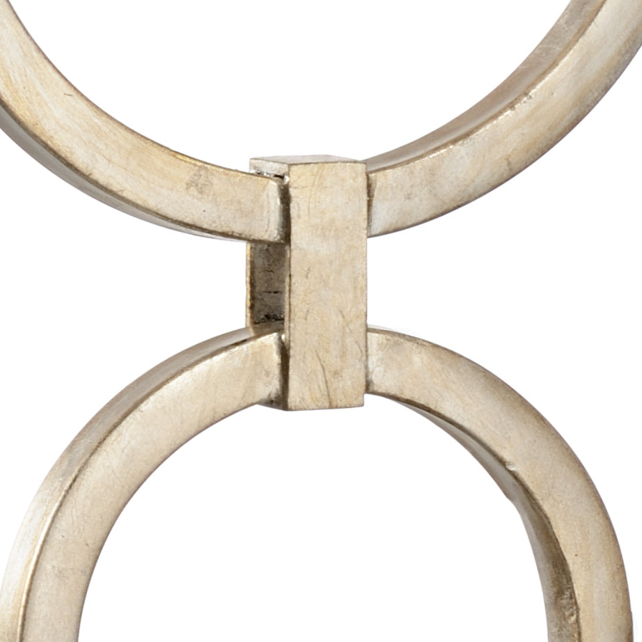 Silver Loop Lamp in 31 / Iron - Chelsea House