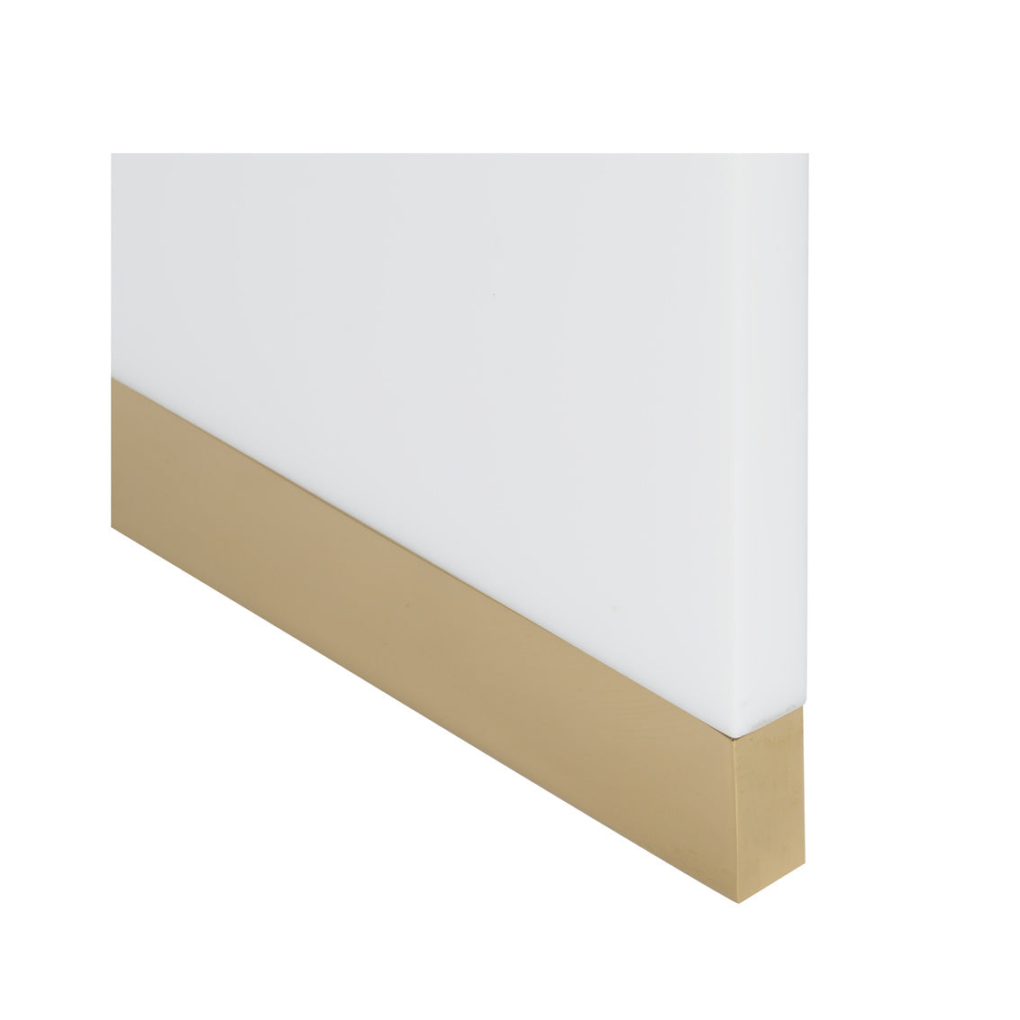 Waterfall Console - White in 30.5 / Acrylic - Chelsea House