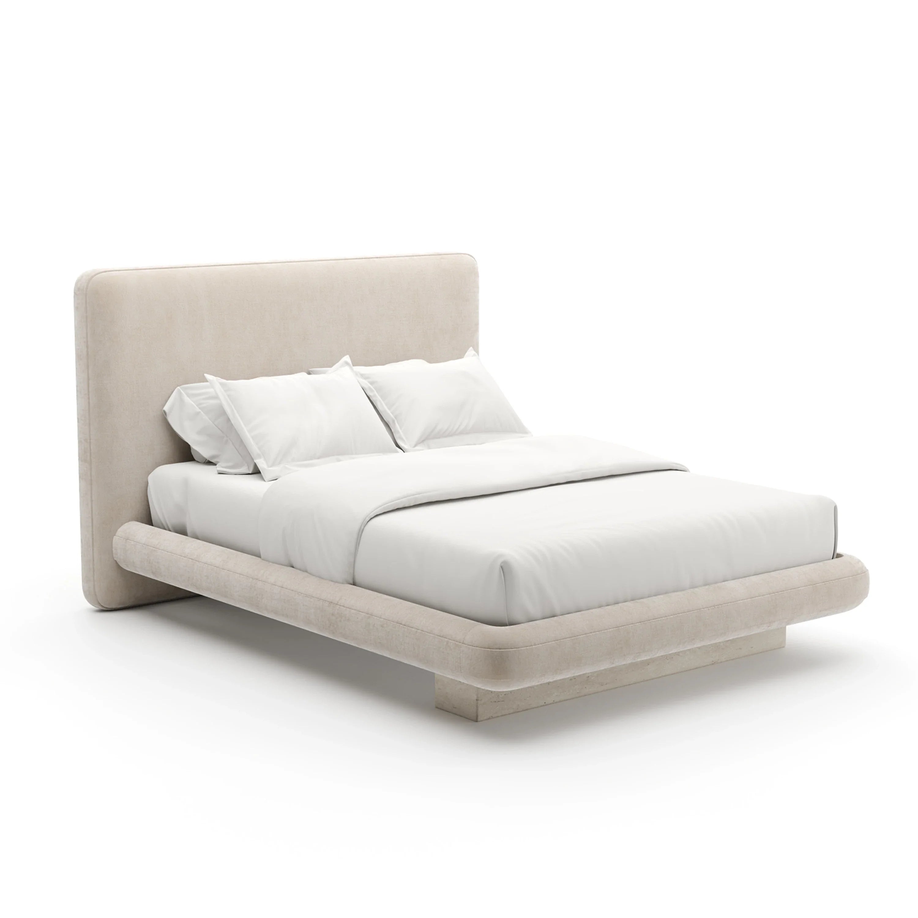Overlap Uph Qn Bed Ivory – Beds by Caracole | Sutter & Vale